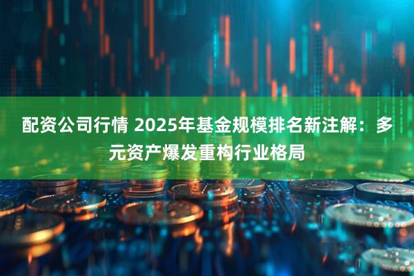 配资公司行情 2025年基金规模排名新注解：多元资产爆发重构行业格局